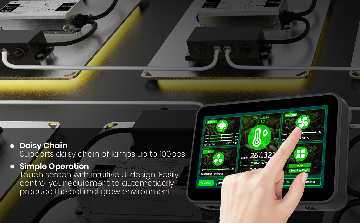 3-in-1 Smart Grow Controller - 3