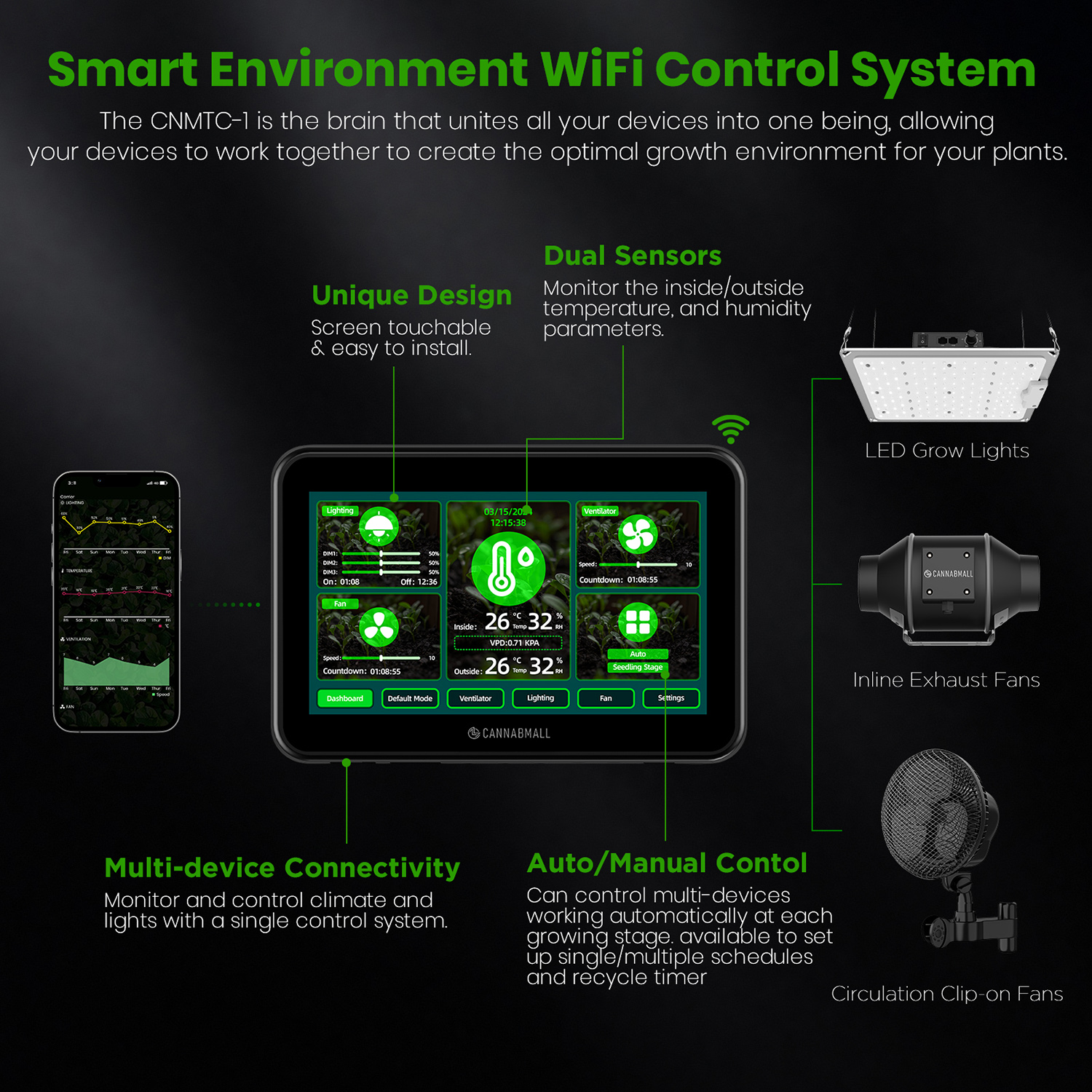 3-in-1 Smart Grow Controller - 7