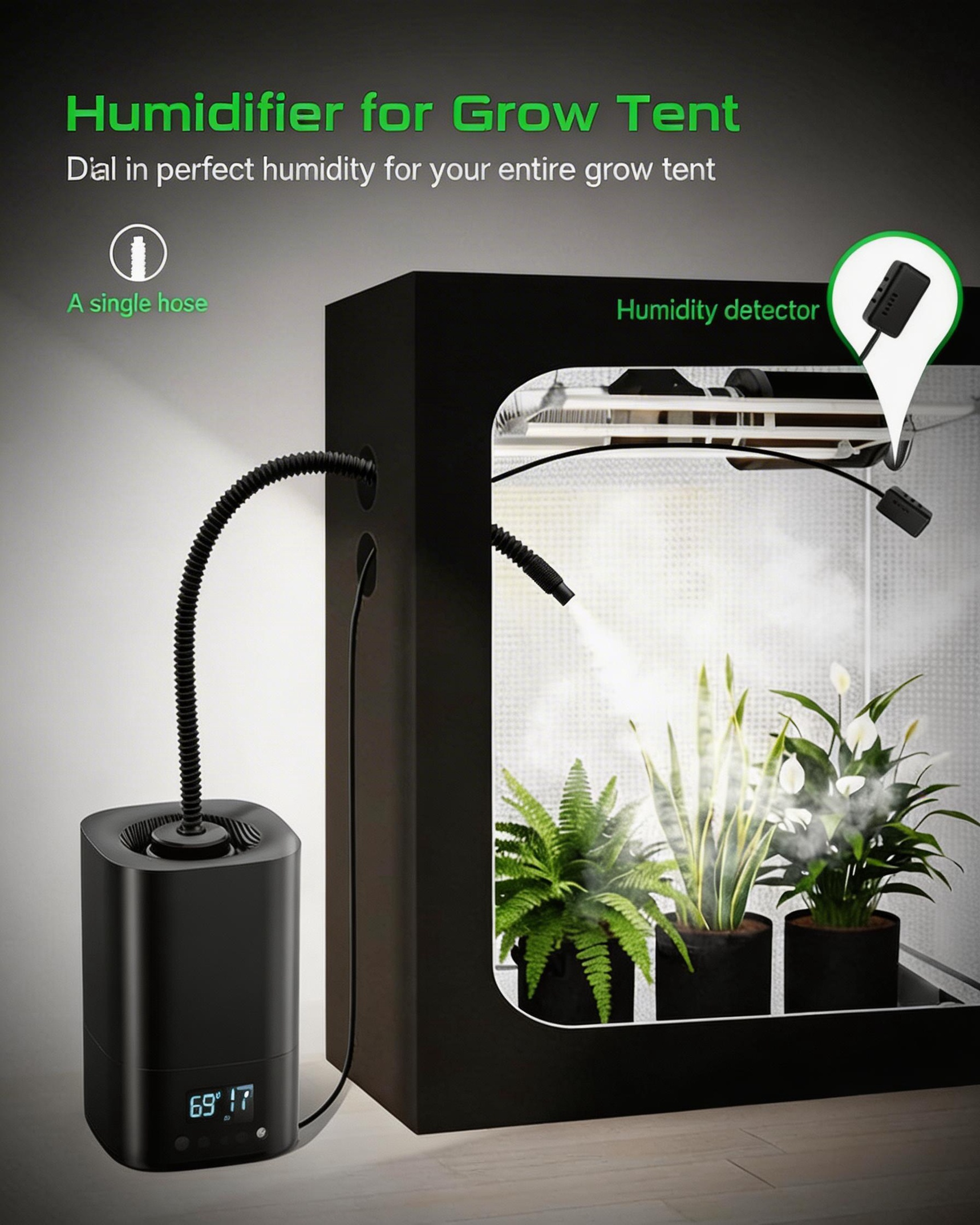 5L Smart Grow Tent Humidifier - 6