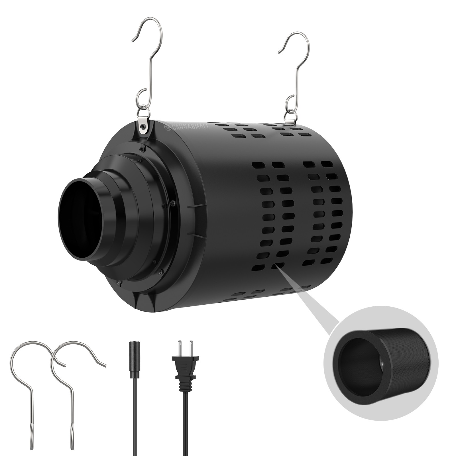 4/6 Inch 2-in-1 EC Filter Fan