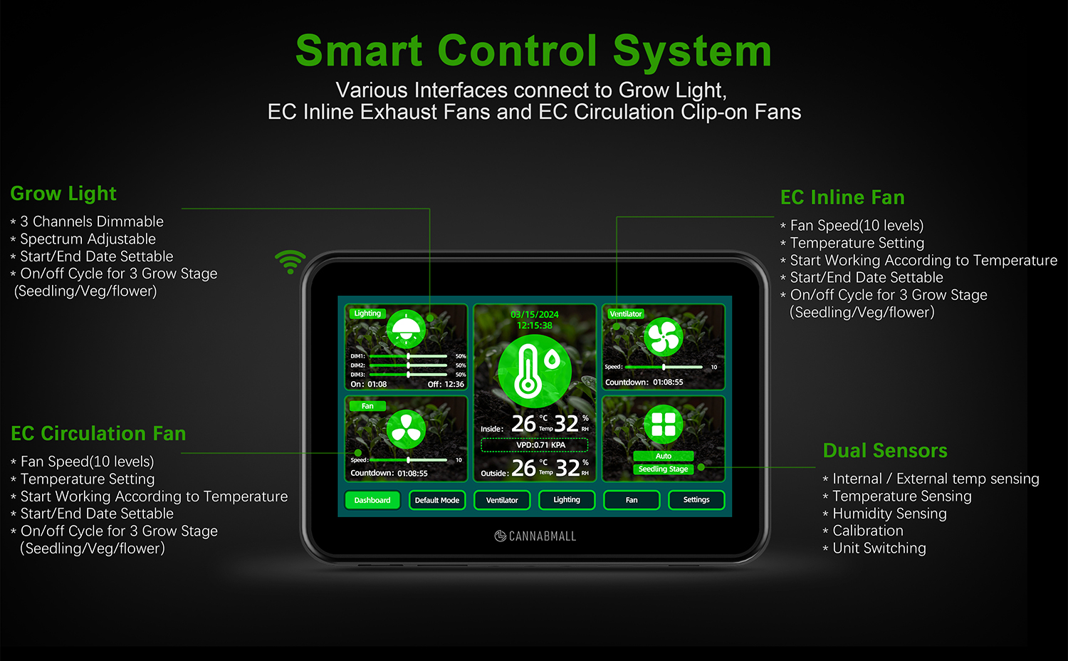 3-in-1 Smart Grow Controller - 5